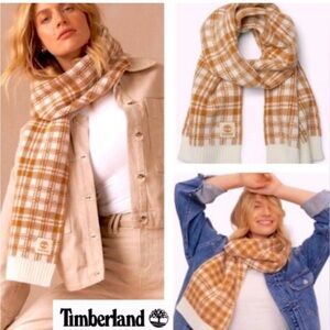 NWT Timberland Buffalo Plaid Scarf